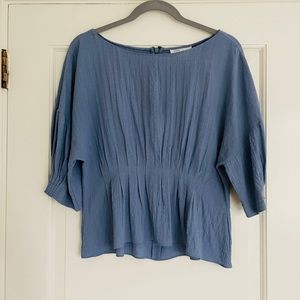 (Used) Nordstrom Signature peplum blouse